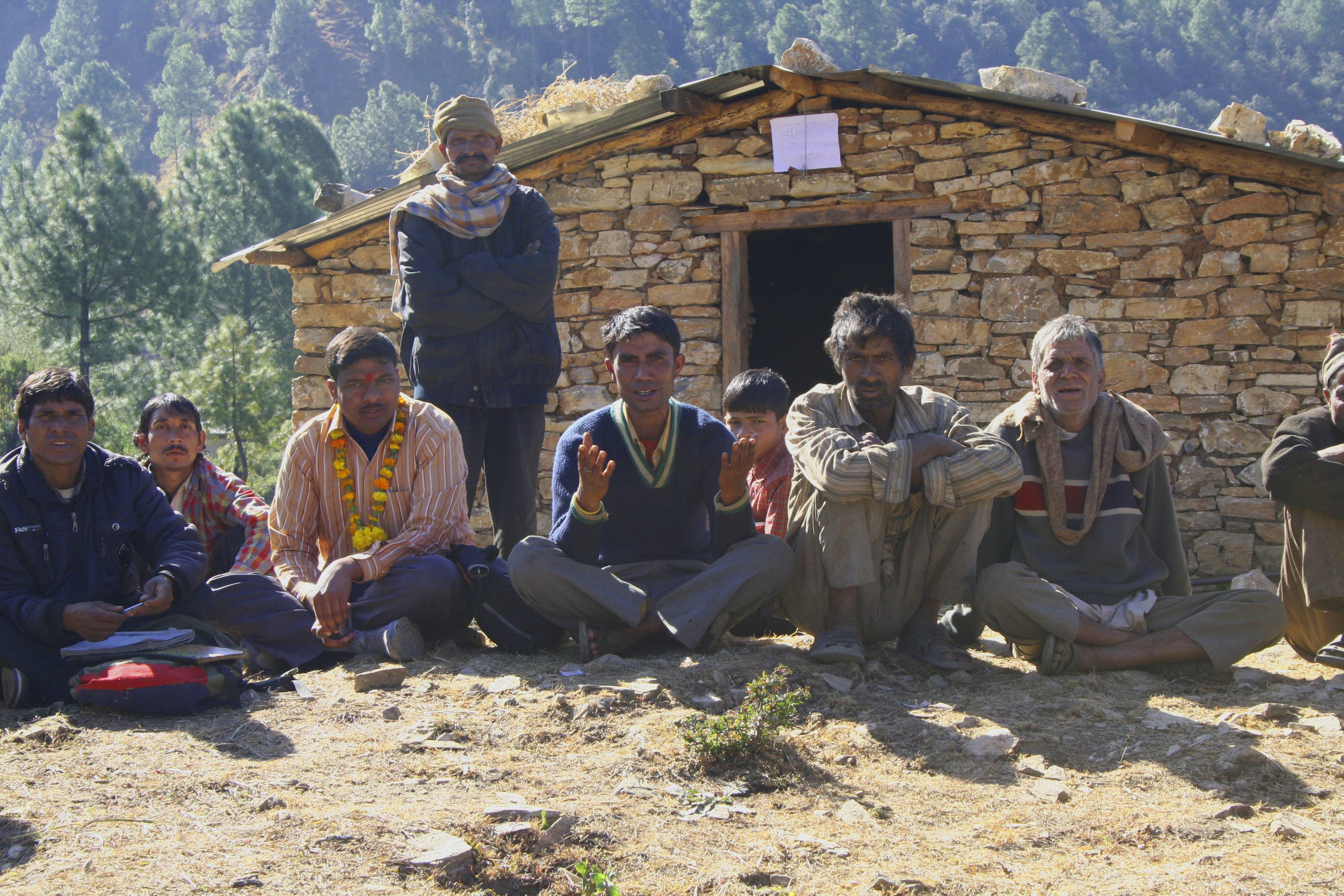 Peace Building Project - Dalit men in baitadi
